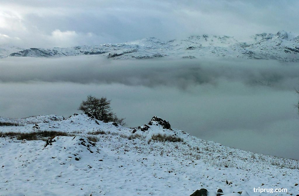 views over the surrounding fells and valley
