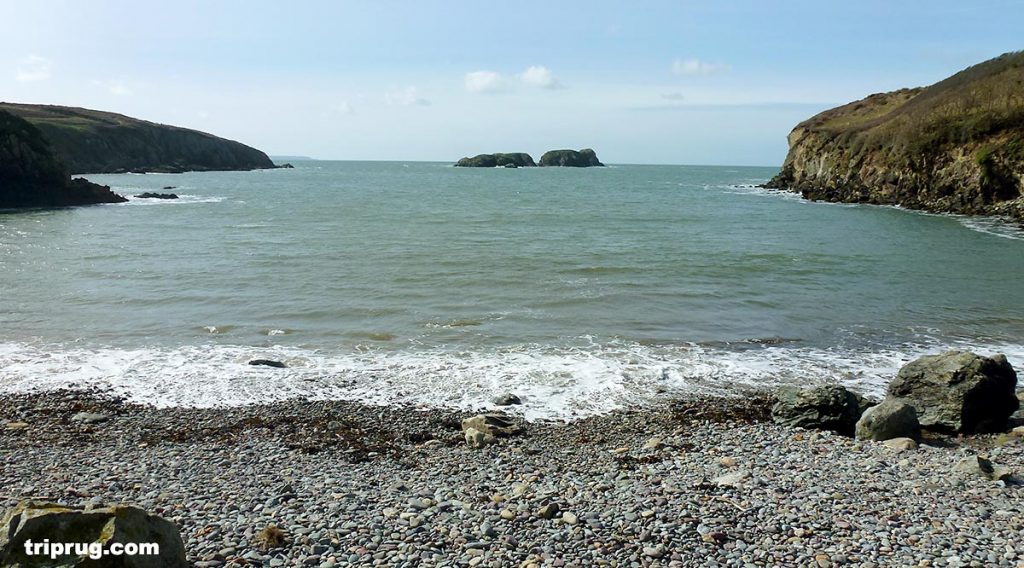 Porthlisky Beach, near St David's, Pembrokeshire, Wales