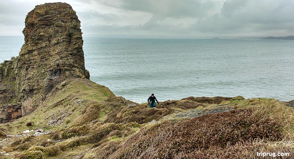 Newgale to Broad Haven Walk, Pembrokeshire Coast Path, Wales, UK