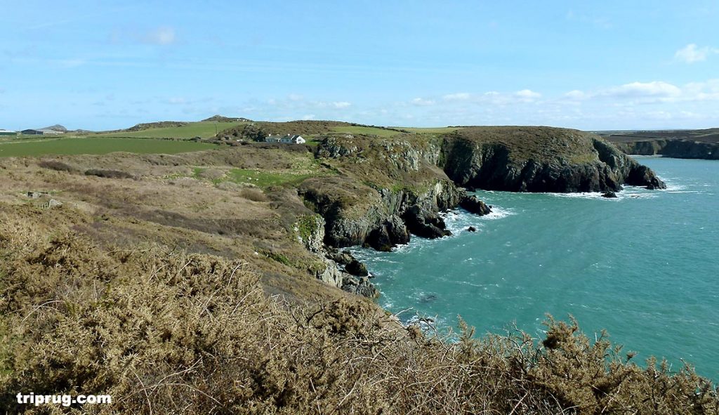 Pembrokeshire cliffs and countryside